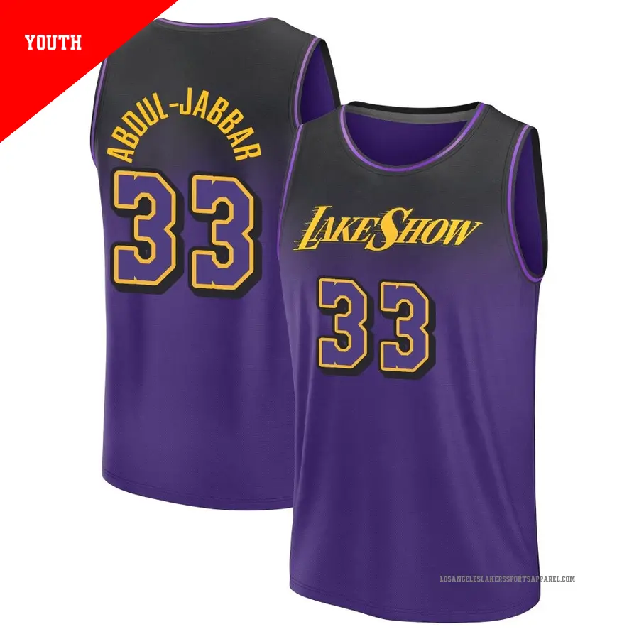 Kareem abdul jabbar youth jersey best sale